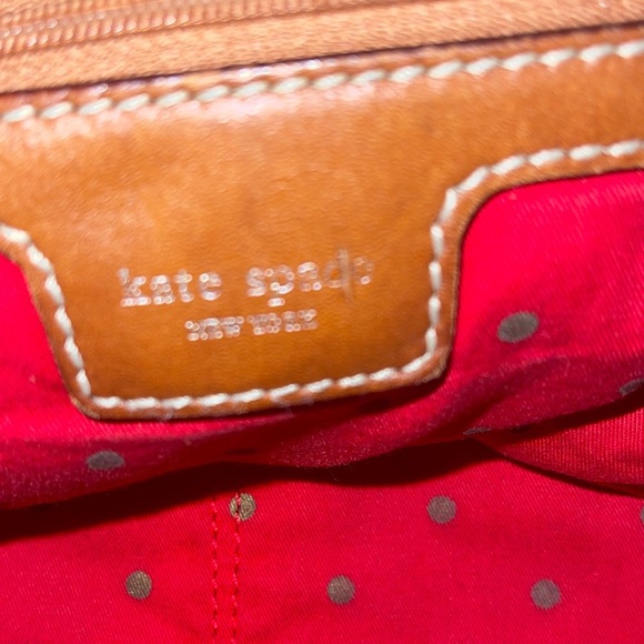 Kate Spade Leather and Fabric Shoulder Bag Hard to Find - Picture 7 of 11